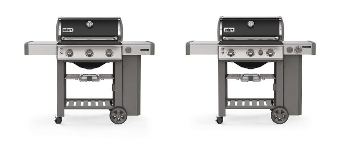 weber-e310 vs e330 side by side