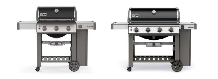 weber genesis II e310 vs e410