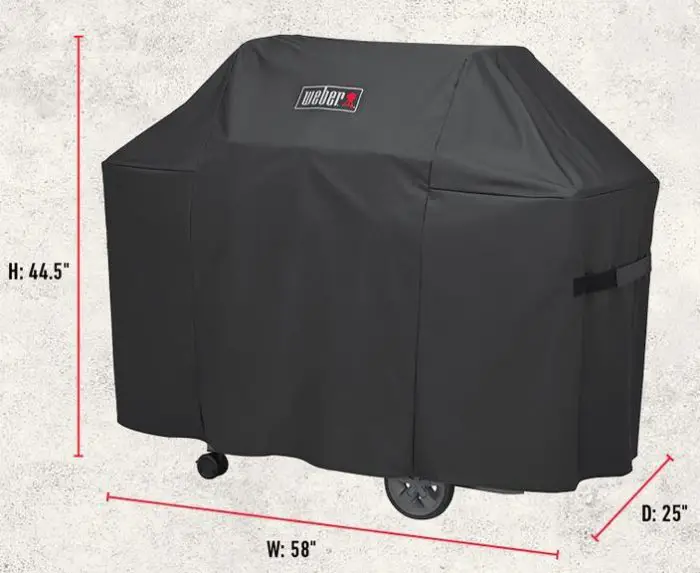 Weber Genesis II Grill Cover Dimensions